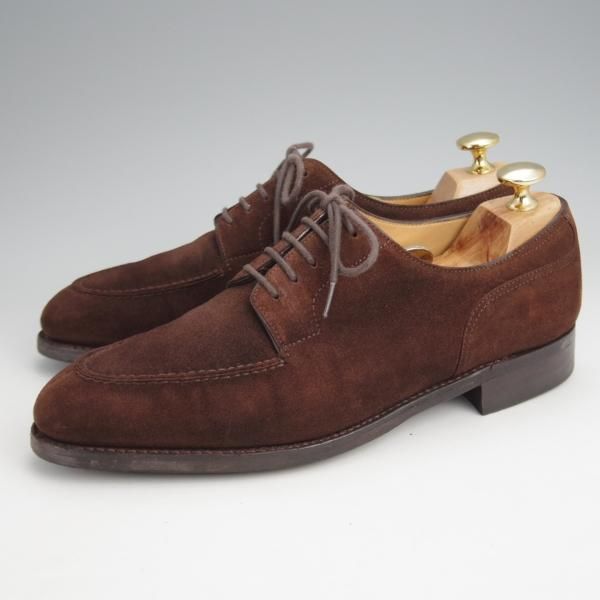 ★ジョンロブ 5D【名作★CHAMBORD 2/スキンステッチ仕様/8695ラスト】ダイナイトソール/シャンボード/Uチップ/濃茶/メンズ/JOHN LOBB★k005