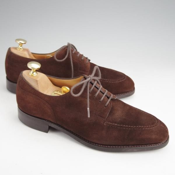 ★ジョンロブ 5D【名作★CHAMBORD 2/スキンステッチ仕様/8695ラスト】ダイナイトソール/シャンボード/Uチップ/濃茶/メンズ/JOHN LOBB★k005