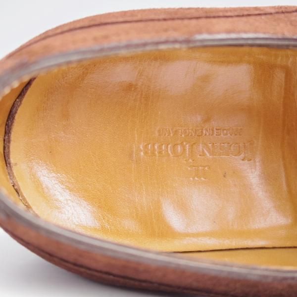 ★ジョンロブ 5D【名作★CHAMBORD 2/スキンステッチ仕様/8695ラスト】ダイナイトソール/シャンボード/Uチップ/濃茶/メンズ/JOHN LOBB★k005