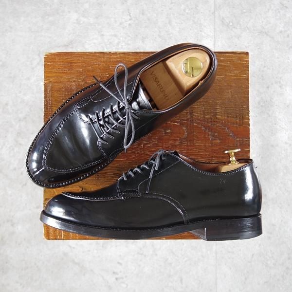 美品★オールデン 6D【現行定価18万円程度★コードバン/バリーラスト仕様のVチップ】(ハワイ)Leather Soul別注/8797/黒/ALDEN★k006