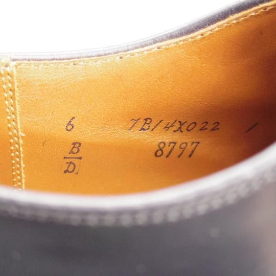 美品★オールデン 6D【現行定価18万円程度★コードバン/バリーラスト仕様のVチップ】(ハワイ)Leather Soul別注/8797/黒/ALDEN★k006