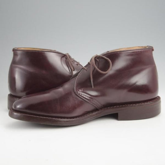 極上★トリッカーズ SIZE 7【現行定価16.5万円程度★コードバン仕様/(ハワイ)Leather Soul別注】チャッカブーツ/赤茶/Tricker's★k009