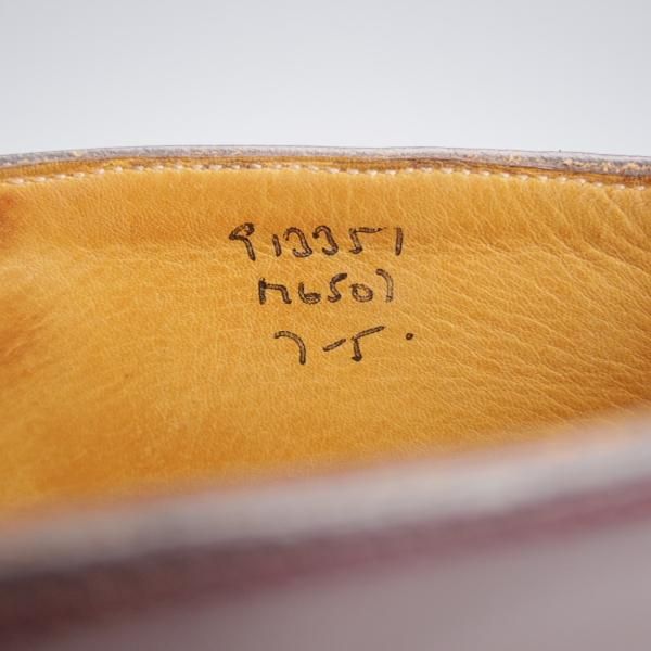 極上★トリッカーズ SIZE 7【現行定価16.5万円程度★コードバン仕様/(ハワイ)Leather Soul別注】チャッカブーツ/赤茶/Tricker's★k009