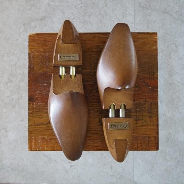 極上★(仏)Corthay/コルテ UK6程度【定価￥20,520-★純正シューツリー】木製シューキーパー/メンズ★k010