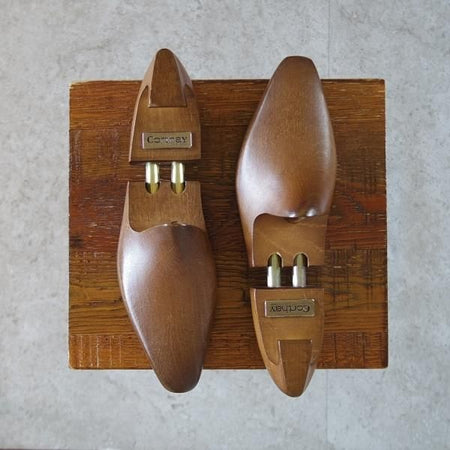極上★(仏)Corthay/コルテ UK6程度【定価￥20,520-★純正シューツリー】木製シューキーパー/メンズ★k010