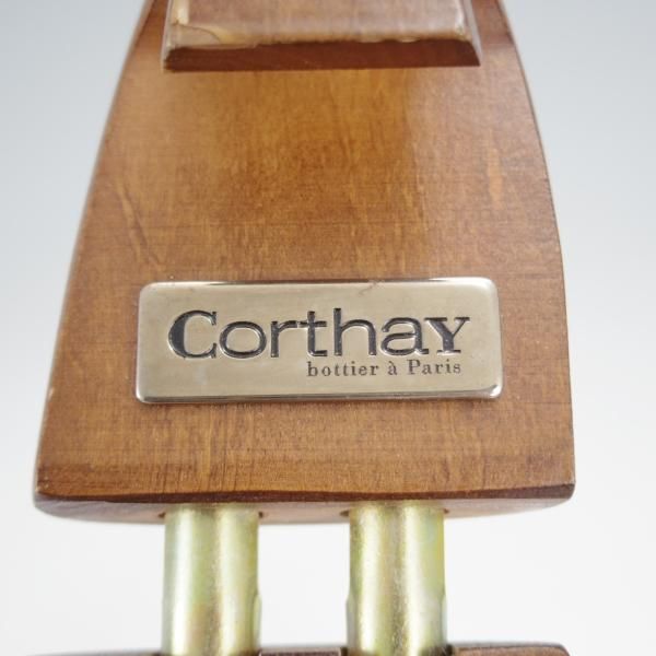 極上★(仏)Corthay/コルテ UK6程度【定価￥20,520-★純正シューツリー】木製シューキーパー/メンズ★k010