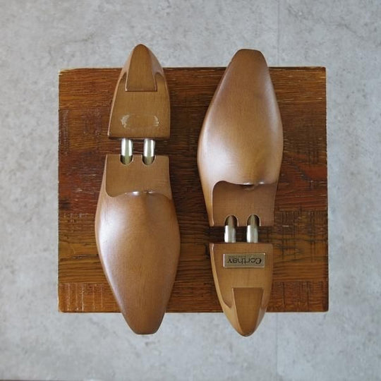 ★(仏)Corthay/コルテ UK6程度【定価￥20,520-★純正シューツリー】木製シューキーパー/メンズ★k012