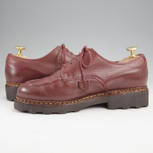 ★パラブーツ(レディース) SIZE 4【現行定価￥77,000-★CHAMBORD/シャンボード】Uチップ/グレインレザー/赤茶/Paraboot★k021