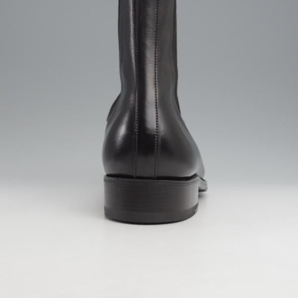 極美品★J.M.ウエストン 6.5E【定価￥187,000-★サイドゴアブーツ/705】39ラスト/ボックスカーフ/黒/メンズ/Weston/ウェストン★k022