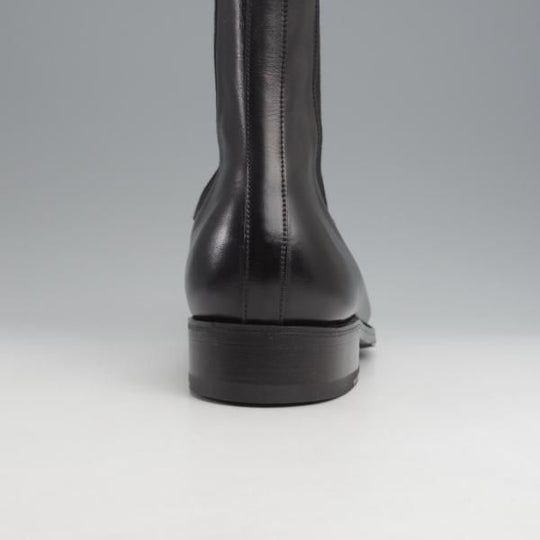 極美品★J.M.ウエストン 6.5E【定価￥187,000-★サイドゴアブーツ/705】39ラスト/ボックスカーフ/黒/メンズ/Weston/ウェストン★k022