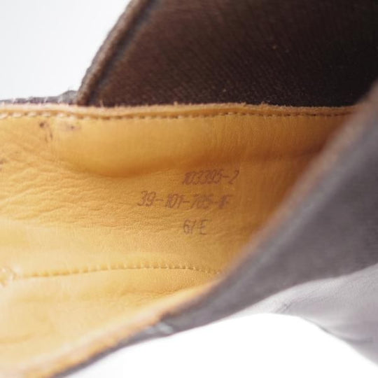 極美品★J.M.ウエストン 6.5E【定価￥187,000-★サイドゴアブーツ/705】39ラスト/ボックスカーフ/黒/メンズ/Weston/ウェストン★k022