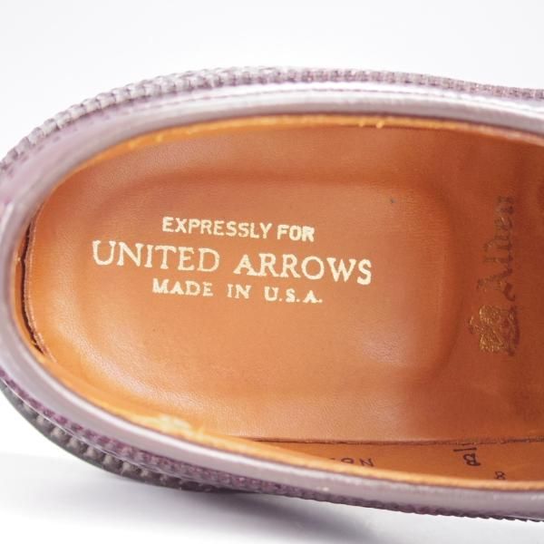 Alden / UNITED ARROWS / 1240 / コードバン 8D オールデン 8D【コードバン/ユナイテッドアローズ別注/赤茶】 | 高級