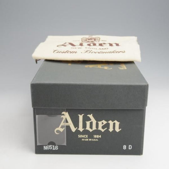 極美品★オールデン 8D【現行定価18万円程度★コードバン/ユナイテッドアローズ別注】バリーラスト/ロングウイング/赤茶/ALDEN★k025