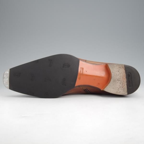 サントーニ SIZE 8.5【ダブルモンク/サイドジップブーツ】 | 高級中古