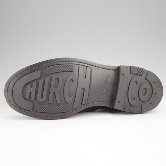 極上★チャーチ 60F/UK6【★CAPSTONE 2/コインローファー】126ラスト/ポリッシュドバインダーカーフ/黒/メンズ/Church'★k030