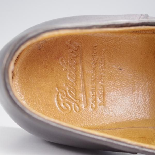 美品★パラブーツ SIZE 39.5【定価￥81,400-★ポニー/ミカエル/MICHAEL】チロリアンシューズ/リスレザー/黒/メンズ/Paraboot★k031