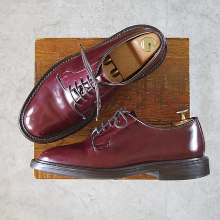 極上★トリッカーズ SIZE 6.5【現行定価16.5万円程度★コードバン/ダイナイトソール/ROBERT】M3616/プレーントゥ/赤茶/Tricker's★k032