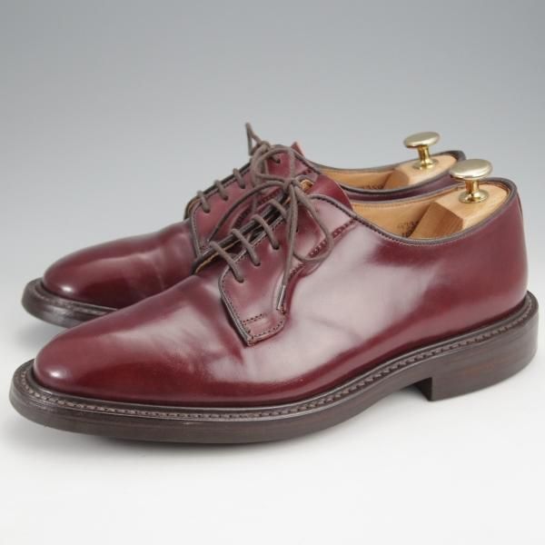 極上★トリッカーズ SIZE 6.5【現行定価16.5万円程度★コードバン/ダイナイトソール/ROBERT】M3616/プレーントゥ/赤茶/Tricker's★k032