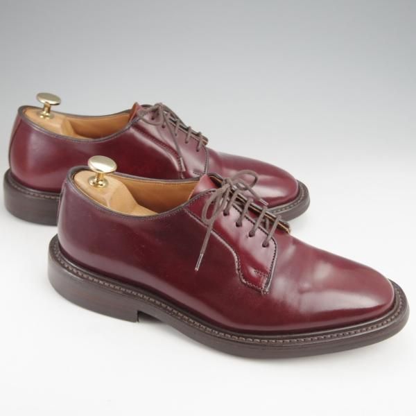 極上★トリッカーズ SIZE 6.5【現行定価16.5万円程度★コードバン/ダイナイトソール/ROBERT】M3616/プレーントゥ/赤茶/Tricker's★k032