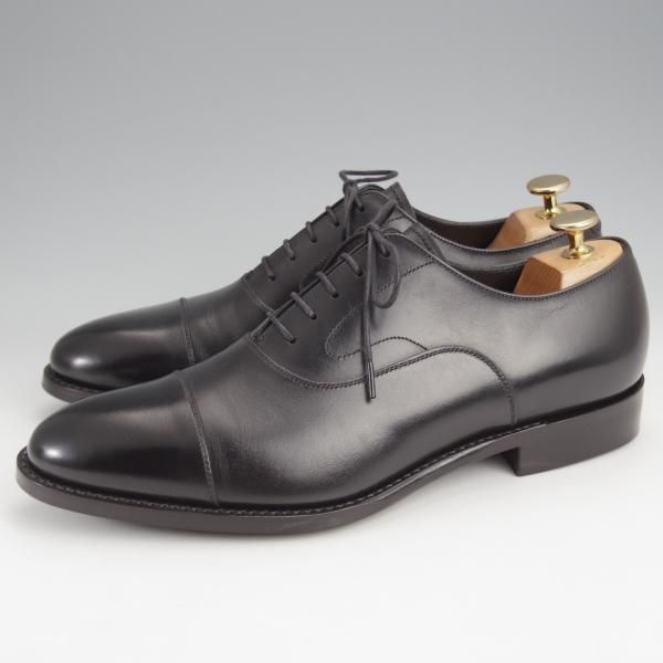 極美品★トレーディングポスト SIZE 7.5【定価￥49,500-★撥水レザー仕様/ダイナイトソール】T601/黒/メンズ/ユニオンロイヤル製★k033