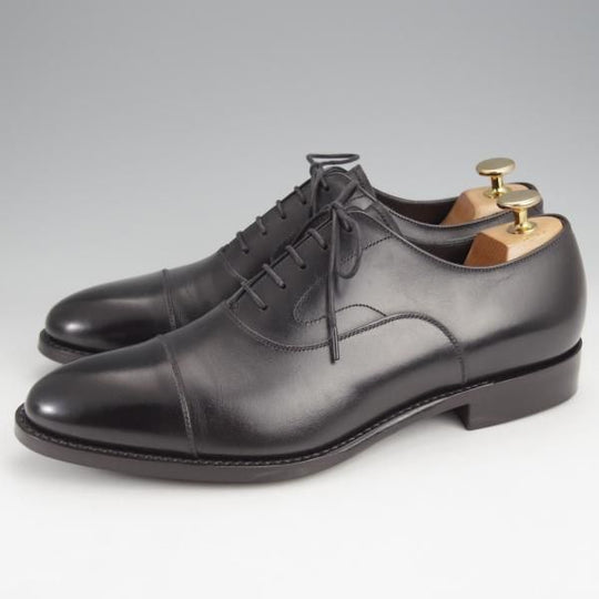 極美品★トレーディングポスト SIZE 7.5【定価￥49,500-★撥水レザー仕様/ダイナイトソール】T601/黒/メンズ/ユニオンロイヤル製★k033