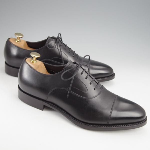 極美品★トレーディングポスト SIZE 7.5【定価￥49,500-★撥水レザー仕様/ダイナイトソール】T601/黒/メンズ/ユニオンロイヤル製★k033