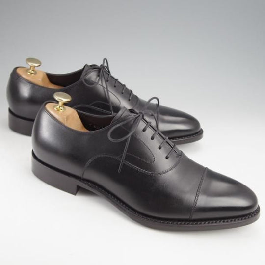 極美品★トレーディングポスト SIZE 7.5【定価￥49,500-★撥水レザー仕様/ダイナイトソール】T601/黒/メンズ/ユニオンロイヤル製★k033