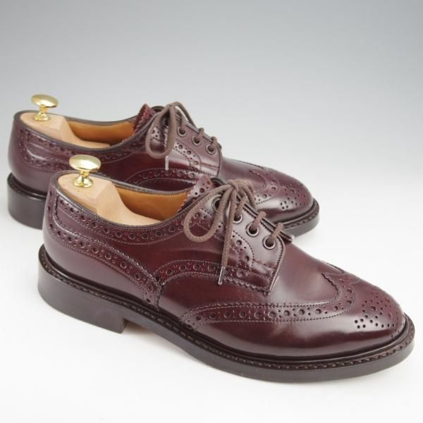トリッカーズバートンTricker's BOURTON UK5.5 美品 Tricker's トリッカーズ BOURTON バートン COUNTRY SHOE