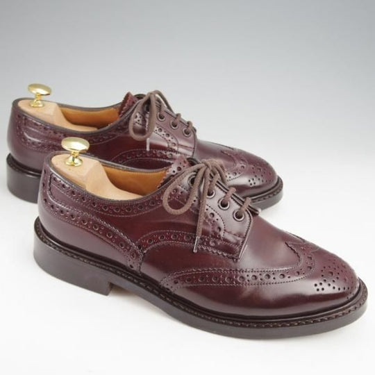 ★トリッカーズ SIZE 6.5【現行定価￥165,000-★コードバン/BOURTON】バートン/M5633/赤茶/カントリーシューズ/Tricker's★k034