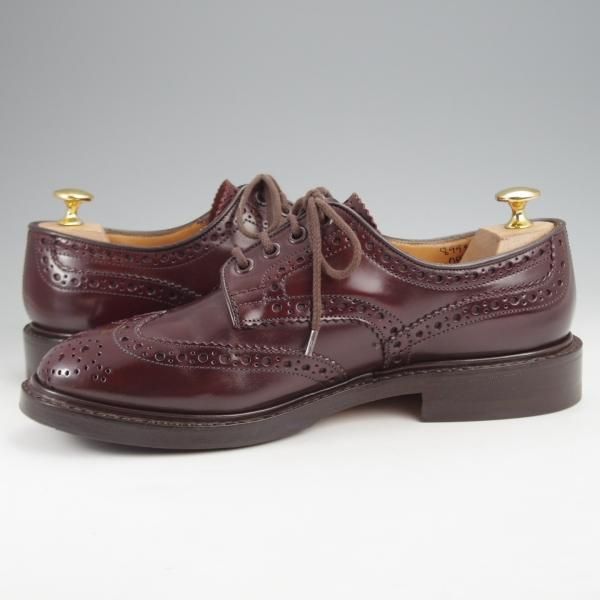★トリッカーズ SIZE 6.5【現行定価￥165,000-★コードバン/BOURTON】バートン/M5633/赤茶/カントリーシューズ/Tricker's★k034