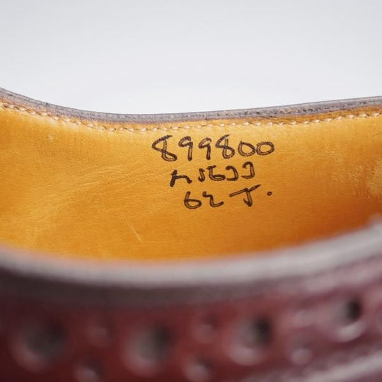 ★トリッカーズ SIZE 6.5【現行定価￥165,000-★コードバン/BOURTON】バートン/M5633/赤茶/カントリーシューズ/Tricker's★k034
