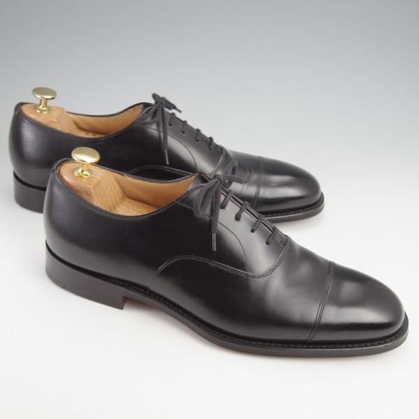 ほぼ試着程度★チャーチ 80F/UK8【現行定価￥176,000-★コンサル/CONSUL】173ラスト/ストレートチップ/カーフ/黒/メンズ/Church's★k036