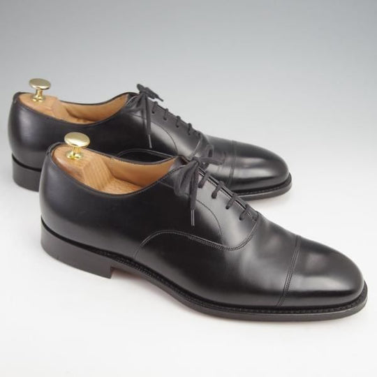 ほぼ試着程度★チャーチ 80F/UK8【現行定価￥176,000-★コンサル/CONSUL】173ラスト/ストレートチップ/カーフ/黒/メンズ/Church's★k036