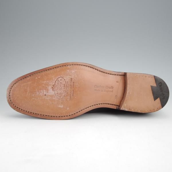 ほぼ試着程度★チャーチ 80F/UK8【現行定価￥176,000-★コンサル/CONSUL】173ラスト/ストレートチップ/カーフ/黒/メンズ/Church's★k036