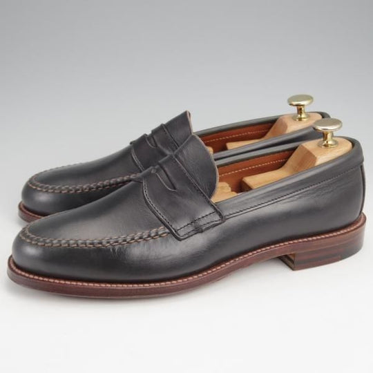 未使用★オールデン 7D【クロムエクセルレザー仕様★コインローファー/N5203F】ヴァンラスト/紺/ネイビー/メンズ/ALDEN★k037