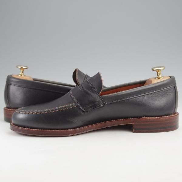 未使用★オールデン 7D【クロムエクセルレザー仕様★コインローファー/N5203F】ヴァンラスト/紺/ネイビー/メンズ/ALDEN★k037