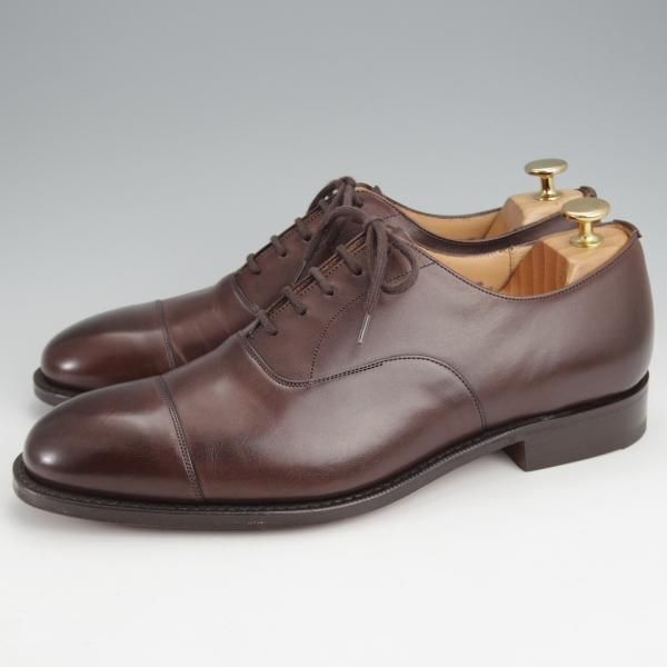 未使用★チャーチ 80F/UK8【現行定価￥176,000-★コンサル/CONSUL】173ラスト/ストレートチップ/カーフ/濃茶/メンズ/Church'★k040