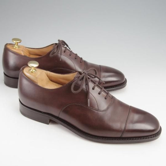 未使用★チャーチ 80F/UK8【現行定価￥176,000-★コンサル/CONSUL】173ラスト/ストレートチップ/カーフ/濃茶/メンズ/Church'★k040