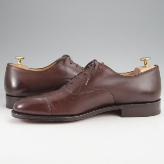 未使用★チャーチ 80F/UK8【現行定価￥176,000-★コンサル/CONSUL】173ラスト/ストレートチップ/カーフ/濃茶/メンズ/Church'★k040