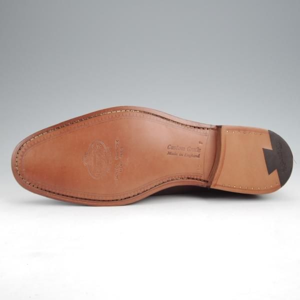 未使用★チャーチ 80F/UK8【現行定価￥176,000-★コンサル/CONSUL】173ラスト/ストレートチップ/カーフ/濃茶/メンズ/Church'★k040