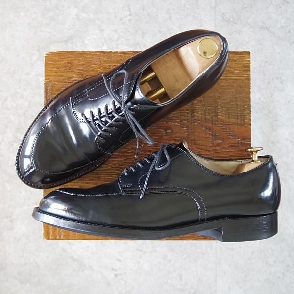 Alden コードバン　ブイチップ　8.5 ALDEN コードバン Vチップ 黒 US8