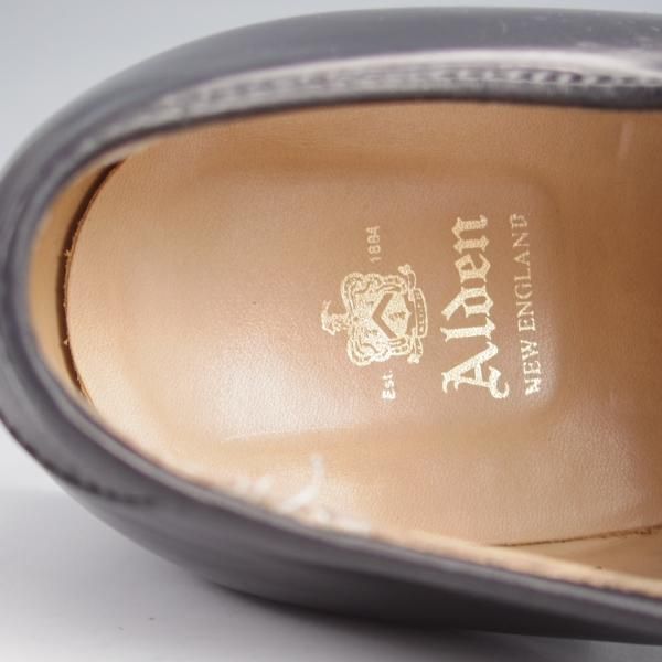 ★オールデン 8.5D【定価￥182,600-★コードバン仕様/モディファイドラスト】54331/Vチップ/黒/メンズ/ALDEN★k041