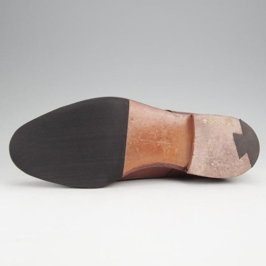 極上★クロケット&ジョーンズ 6.5E【★ロイドフットウェア別注/Lloyd Footwear】ダブルモンク/カーフ/茶/メンズ/Crockett&Jones★k042