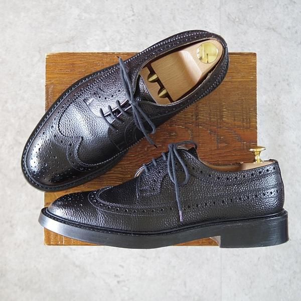 SANDERS　ロングウイング　UK7　スペクテイターシューズ SANDERS ロングウイング UK7 スペクテイターシューズ