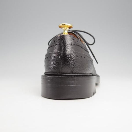 極上★トリッカーズ SIZE 7.5【現行定価10万円以上★ロングウイング/M5164】黒/カントリーシューズ/短靴/メンズ/Tricker's★k043
