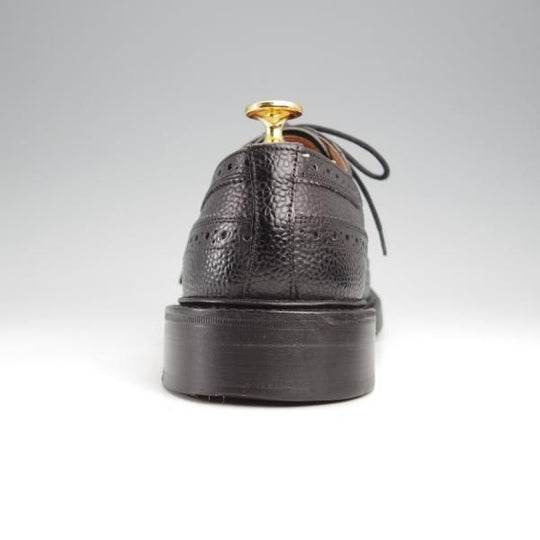 極上★トリッカーズ SIZE 7.5【現行定価10万円以上★ロングウイング/M5164】黒/カントリーシューズ/短靴/メンズ/Tricker's★k043
