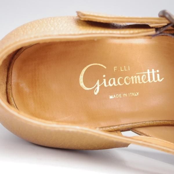 ジャコメッティ　グルカサンダル　40.5 F.LLIジャコメッティ SIZE 40.5【イノシシ革/グルカサンダル