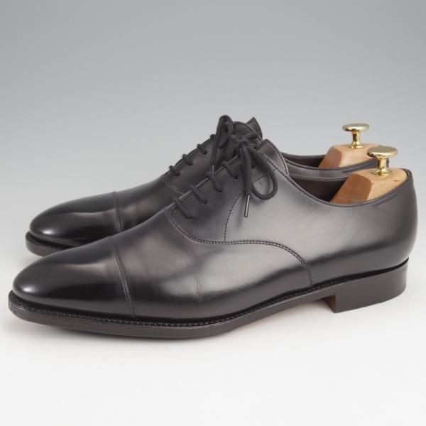 極美品★ジョンロブ 8E【定価￥203,500-★CITY 2/シティ/7000ラスト】ストレートチップ/カーフ/黒/メンズ/JOHN LOBB★k050