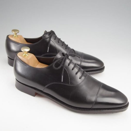 極美品★ジョンロブ 8E【定価￥203,500-★CITY 2/シティ/7000ラスト】ストレートチップ/カーフ/黒/メンズ/JOHN LOBB★k050