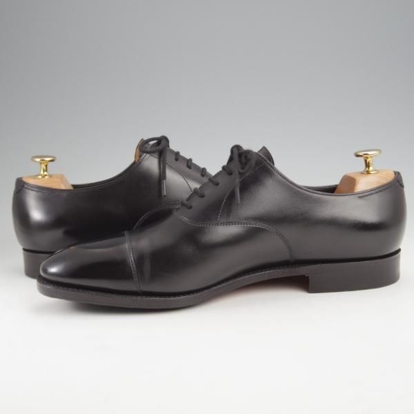 極美品★ジョンロブ 8E【定価￥203,500-★CITY 2/シティ/7000ラスト】ストレートチップ/カーフ/黒/メンズ/JOHN LOBB★k050